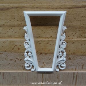 rechthoekig, fotolijst, mixed media, barok , zelf schilderen, decoratie materiaal , decoratief,