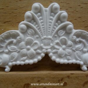 hoekje , barok , brocante, decoratief, versiering, embellishments, hoekje, wit, sierlijk, ornament, epoxy, zelf schilderene