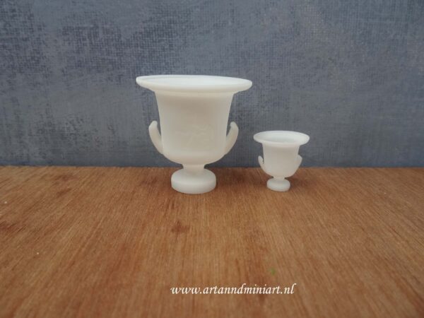 pot, bloempot, grieks, vaas, poppenhuis, miniaturen, resin 3d print,