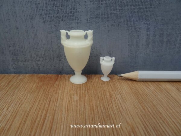 urn, vaas, poppenhuis, decoratie, resin, 1:12, 1:24 , 3d print