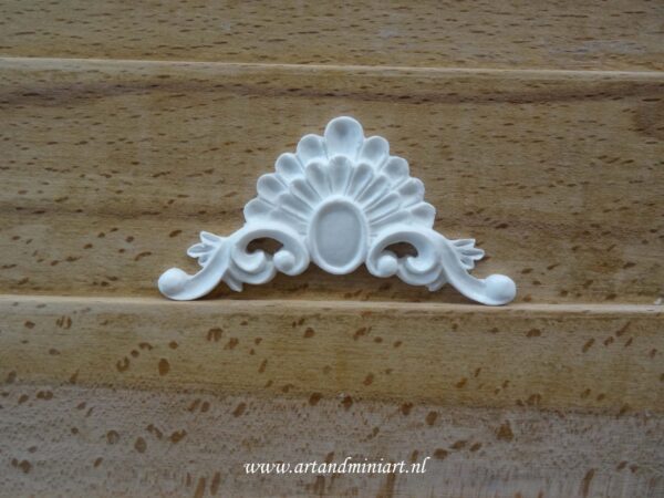 barok, ornament, geen gips, zelf schilderen, decoratie, decoratie materiaal