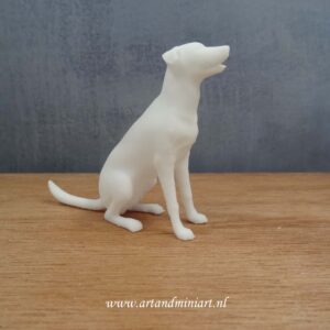 hond, k9, decoratie, decoratief, creatief, puppy, rashond, stamboom , resin, poppenhuis, 1:12, mens best friend, art,