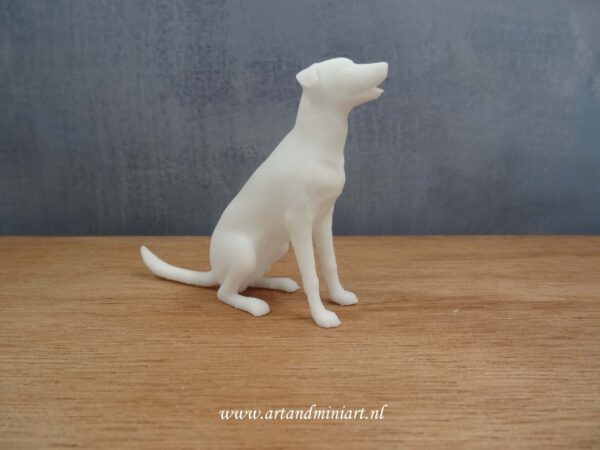 hond, k9, decoratie, decoratief, creatief, puppy, rashond, stamboom , resin, poppenhuis, 1:12, mens best friend, art,