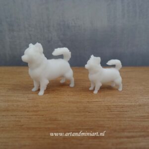 hond, k9, decoratie, decoratief, creatief, puppy, rashond, stamboom , resin, poppenhuis, 1:12, mens best friend, art,