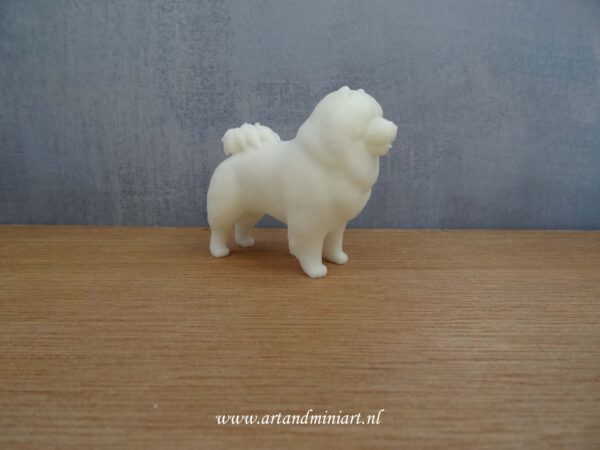 hond, dier, k9, mens best friend, zoogdier, viervoetig, decoratie, decoratief, poppenhuis, 1:12, schilderbaar, schilderen, vriend, attractief wit, resin, ,