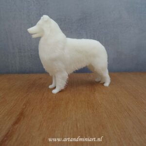 hond, k9, decoratie, decoratief, creatief, puppy, rashond, stamboom , resin, poppenhuis, 1:12, mens best friend, art,