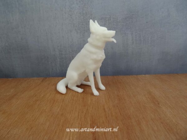 hond, k9, decoratie, decoratief, creatief, puppy, rashond, stamboom , resin, poppenhuis, 1:12, mens best friend, art,