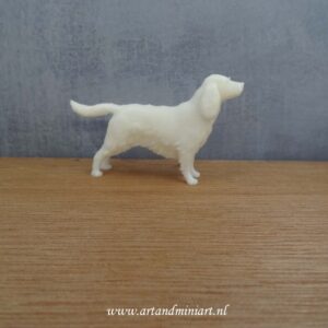 hond, dier, k9, mens best friend, zoogdier, viervoetig, decoratie, decoratief, poppenhuis, 1:12, schilderbaar, schilderen, vriend, attractief wit, resin, ,