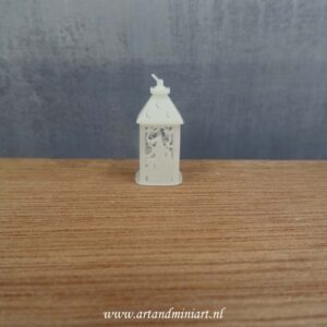 Mixed, media, epoxy, decoratie, decoratiemateriaal, embellishments, versiering, scrapbook, sieraden maken, geen gips, wit, zelf schilderen , knutselen, lantaarn, kandelaar, kerst