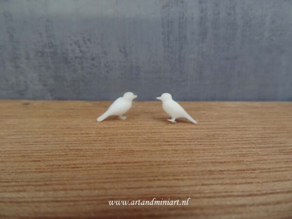 ijsvogel, vogel, poppenhuis, miniatuur, zelf schilderen, resin,