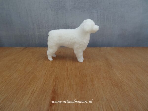 hond, k9, decoratie, decoratief, creatief, puppy, rashond, stamboom , resin, poppenhuis, 1:12, mens best friend, art,