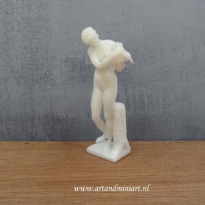 beeld, tuinbeeld, vrouw, geschiedenis, venus, godin, resin, poppenhuis, miniatuur, zelf schilderen