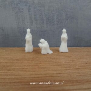 kerststal, kerstbeeld, de 3 wijzen, miniatuur, kerst, geloof, poppenhuis, resin