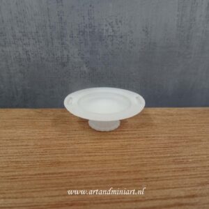 schaal, serveerschaal, servies, plate, poppenhuis, resin,