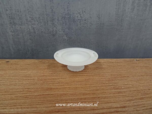 schaal, serveerschaal, servies, plate, poppenhuis, resin,