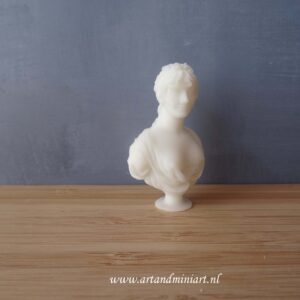 bust, decoratie, 1:12, poppenhuis, resin,