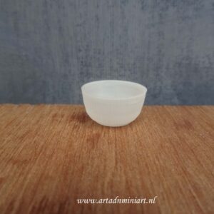 kom, schaal , poppenhuis, miniaturen, servies, serviesgoed,