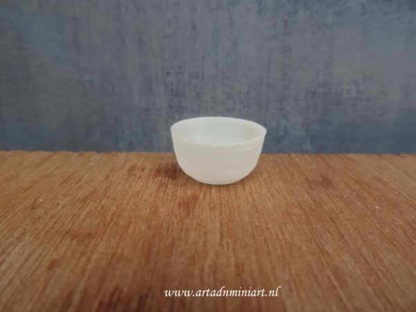 kom, schaal , poppenhuis, miniaturen, servies, serviesgoed,