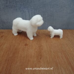 shih tzu, hondenras, rashond, poppenhuis, huisdier, zoogdier, hond, reu, teef, miniaturen, resin, 3d print