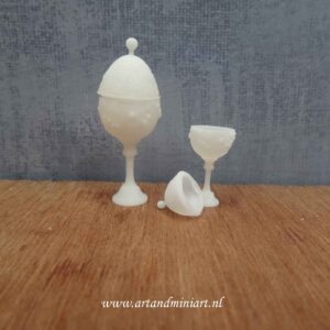 sierei, ei, juwelendoosje, resin, 3d print, decoratief, poppenhuis