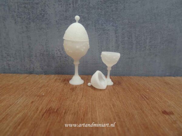 sierei, ei, juwelendoosje, resin, 3d print, decoratief, poppenhuis