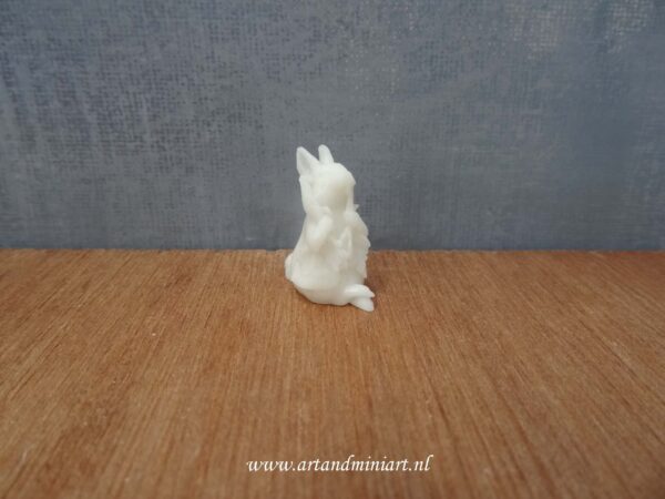 haas, konijn, miniaturen, poppenhuis, resin, 3d print