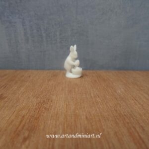 Pasen, paashaas, paaskonijn, paaseiren, poppenhuis, miniaturen resin , 3d print