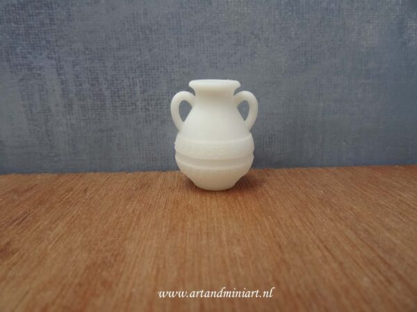 vaas, kruik , gerieks, pot, poppenhuis, miniaturen, 1:12 resin , 3d print