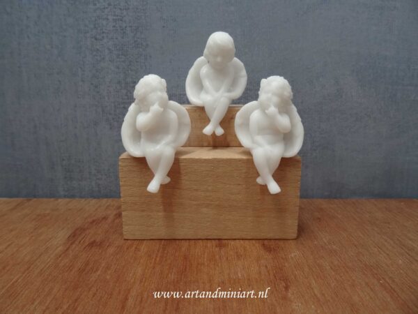 brocant negel, decoratie, decoratief, poppenhuis, miniaturen resin, 3d print, kerst, heilig