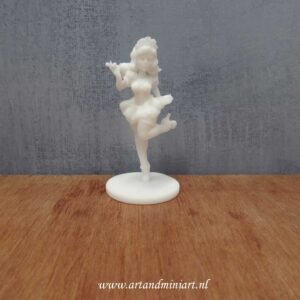 beeld, huishoudster, sexy , poppenhuis, miniaturen, resin, 3d print