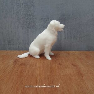 hond, viervoeter, friese stabij, zoogdier, huisdier, hondenras, rashond, resin, 3d print, poppenhuis, miniaturen