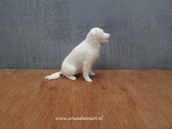 hond, viervoeter, friese stabij, zoogdier, huisdier, hondenras, rashond, resin, 3d print, poppenhuis, miniaturen