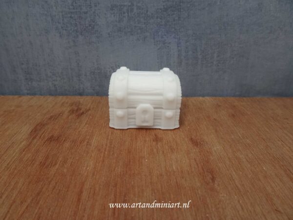 schatkist, piraten, goed, schat, poppenhuis, miniaturen, resin , 3d print