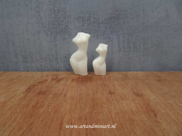 torso, mannequin, body, poppenhuis, miniaturen, resin, 3d print