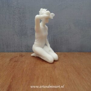 vrouw, huishoudster, hulp, poppenhuispop, resin, 3d print