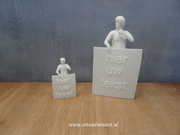 protest, poppenhuis, miniaturen, poppenhuispop, man, jongen, miniaturen, 3d print, resin