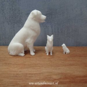 hond, zoogdier, huisdier, poppenhuis, miniaturen, resin, 3d print,