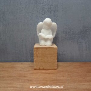 engel, beeld, kerst, beton, poppenhuis miniaturen, 3d print, resin