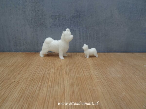 reashond, hondenras, poppenhuis, zoogdier, teef, reu, pup, miniaturen , 1:!2 , 1:24 , resin, 3d print