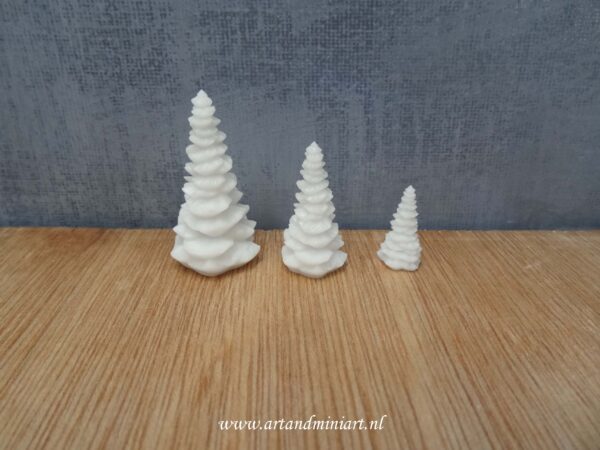 kerst, kerstboom, kersdecoratie, poppenhuis, miniaturen, resin, 3d print, 1:12