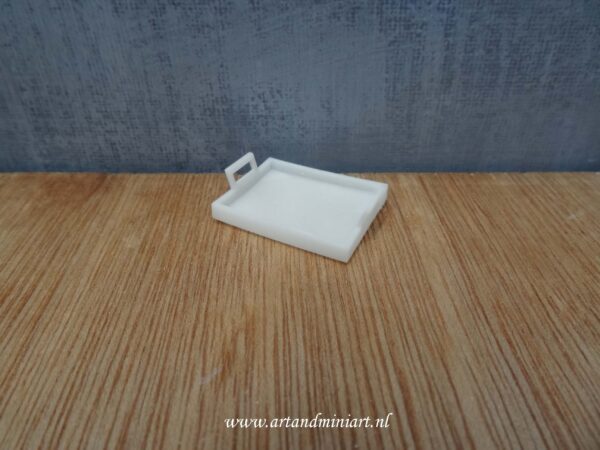 dienblad, horeca, decoratie, poppenhuis, miniaturen, resin, 3d print