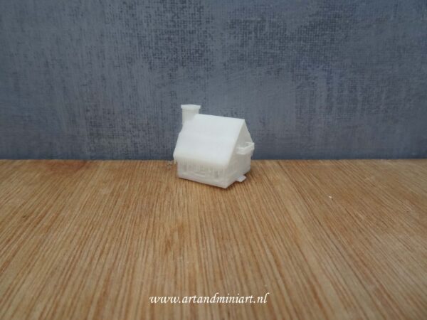 kerst, kersthuis, poppenhuis, kerst, kerstdecoratie, 1:12, resin, 3d print