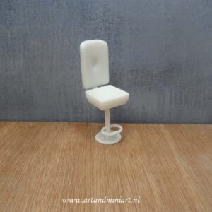 stoel meubulair, kruk, barkruk, poppenhuis, miniaturen, resin, 3d print,