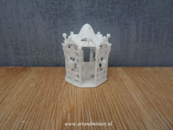 lantaarn, halloween, windlicht, skull, spinnenweb, poppenhuis, miniaturen, resin, 3d print