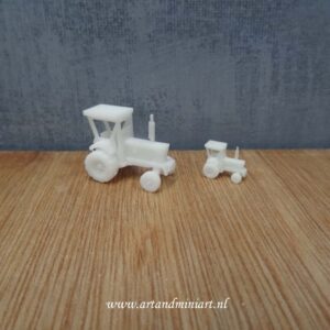 speelgoed, trekker, boerderij, kinderen, jongen, meisje, poppenhuis, miniaturen, resin, 3d print, 1:12 , 1:124