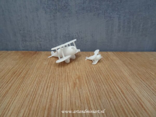 vliegtuig, speelgoed, poppenhuis, miniaturen, resin , 3d print , 1:12, 1:24, speelgoed, kinderen, jongen, meisje