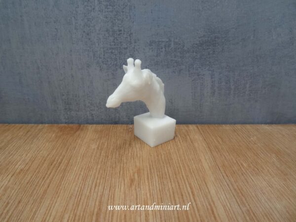 beeld, giraffe, decoratie, decoratiemateriaal, poppenhuis, miniaturen, resin, 3d print, 1:12