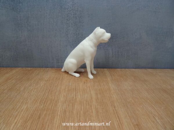 cain corso, hondenras, rashond, poppenhuis, miniaturen, resin, 3d print , 1:12 ,1:24