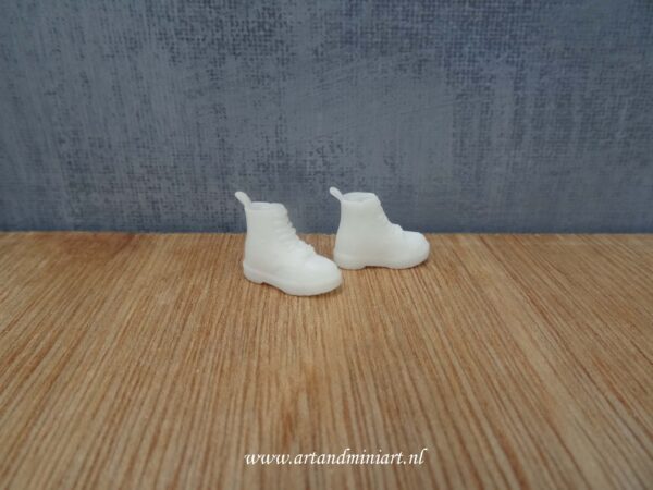 schoen, damesschoen, herenschoen, dr martens, poppenhuis, miniaturen, resin, 3d print, 1:!2, 1:24