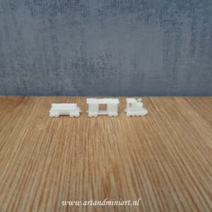 speelgoed, speelgoedtrein, trein, kinderen, jongen, meisje, poppenhuis, miniaturen, resin, 3d print, 1:12